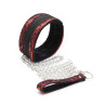 Generique Kit Bondage Collier + Menottes Rouge